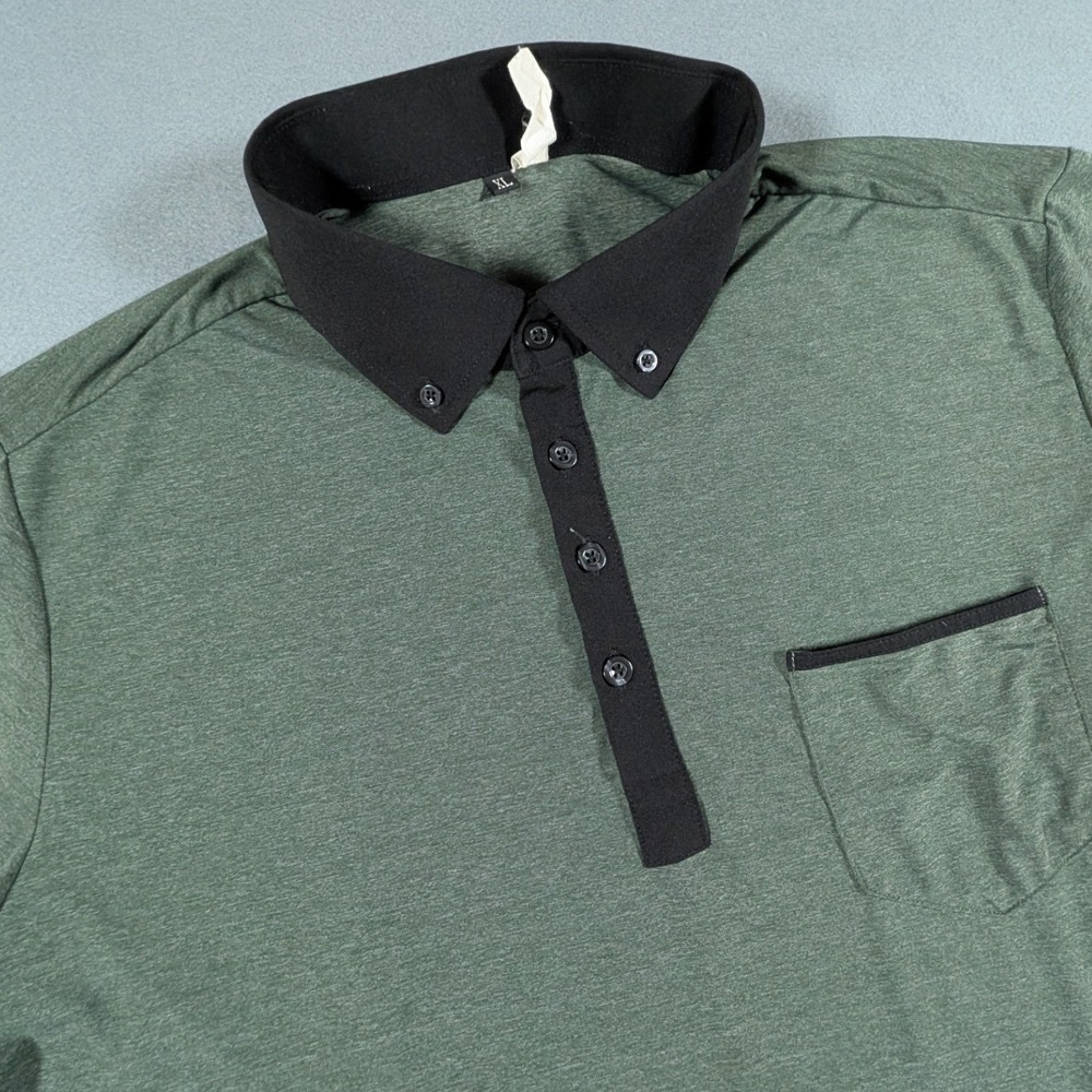 State & Liberty Clothing Polo Shirt Mens Size XL Short Sleeve